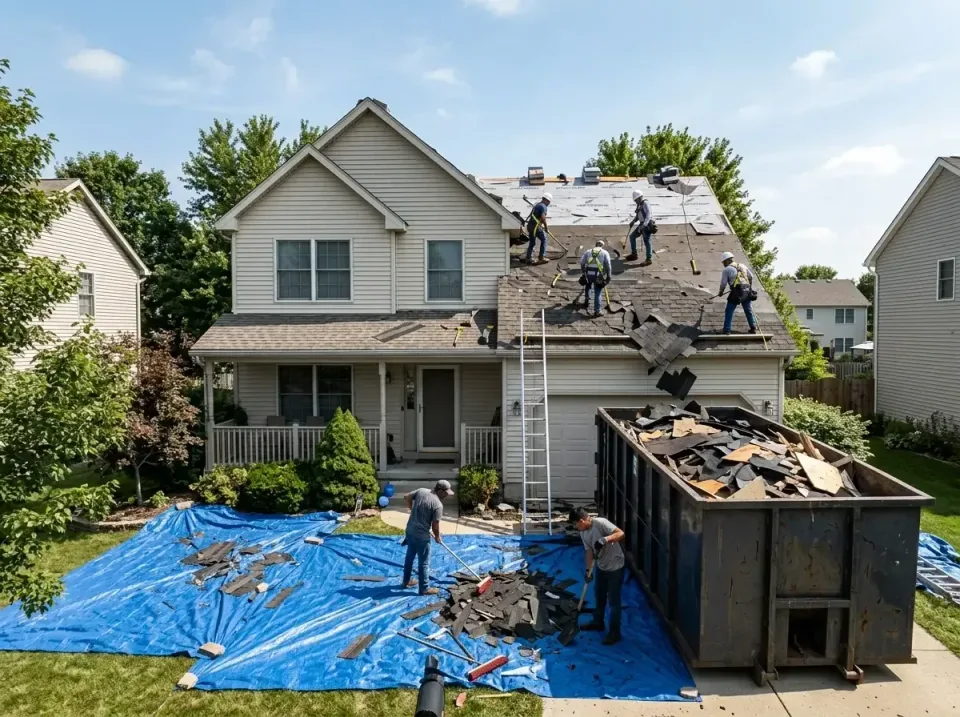 roof-replacement-debris-remova-004 — frequently asked questions, Cheapest Dumpster Rentals in Sherman, TX